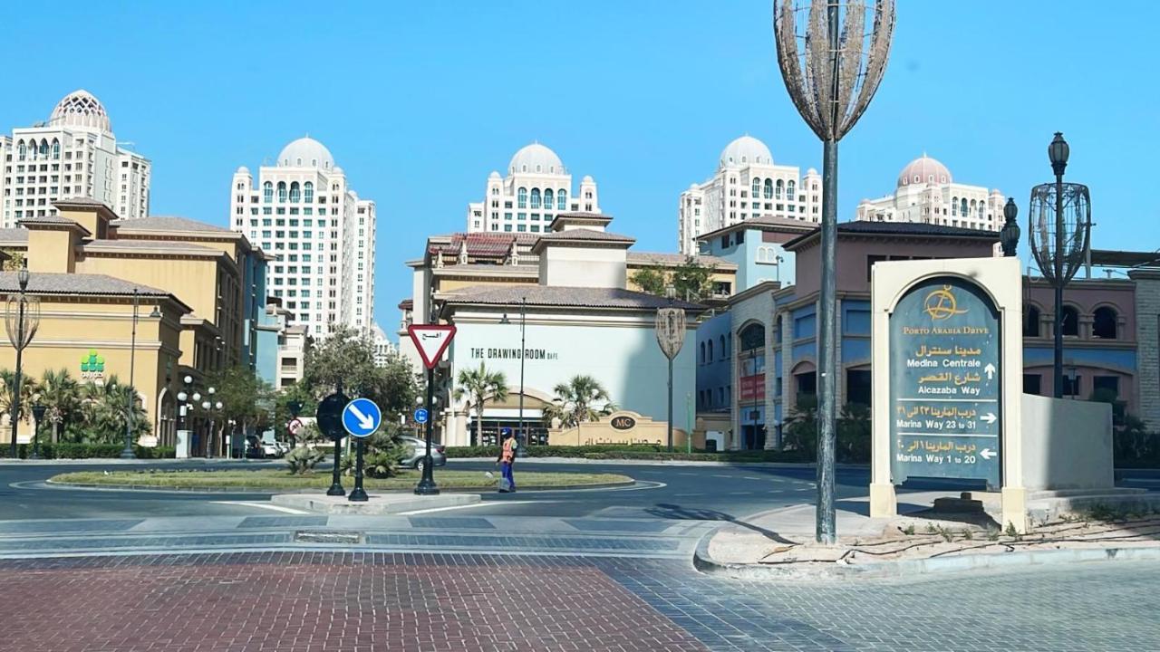 Luxury 2 Bedroom Apt In The Pearl With Marina View Doha Dış mekan fotoğraf